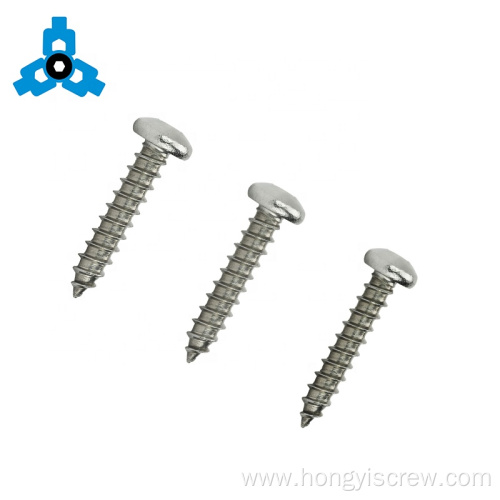 Square Drive Pan Head Stainless Steel Self-tapping Screw